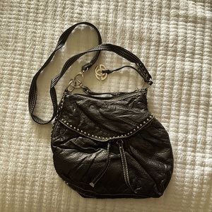 Cute black leather purse for all occasions